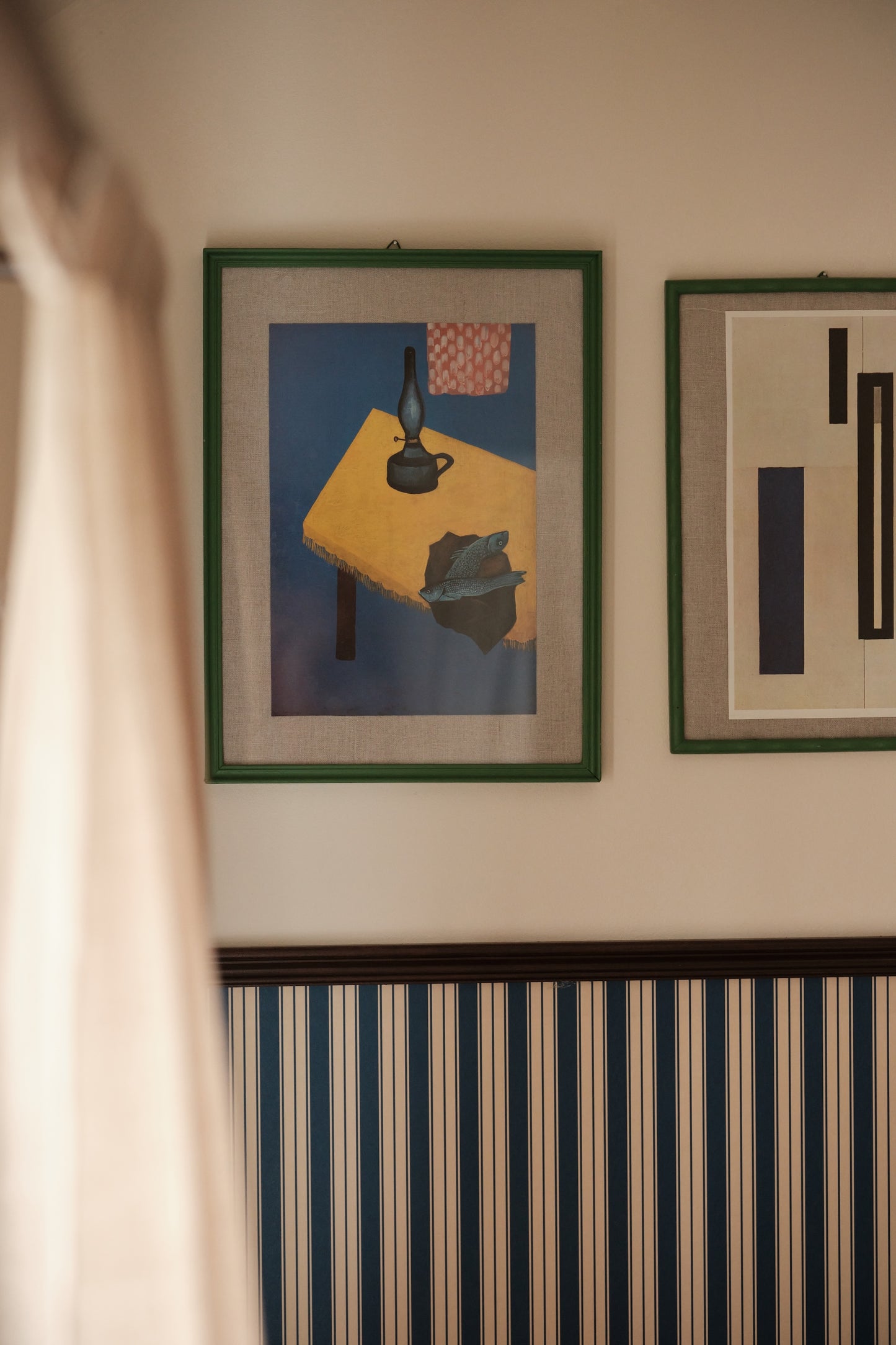 Wallpaper Stripes - Niton - Blue