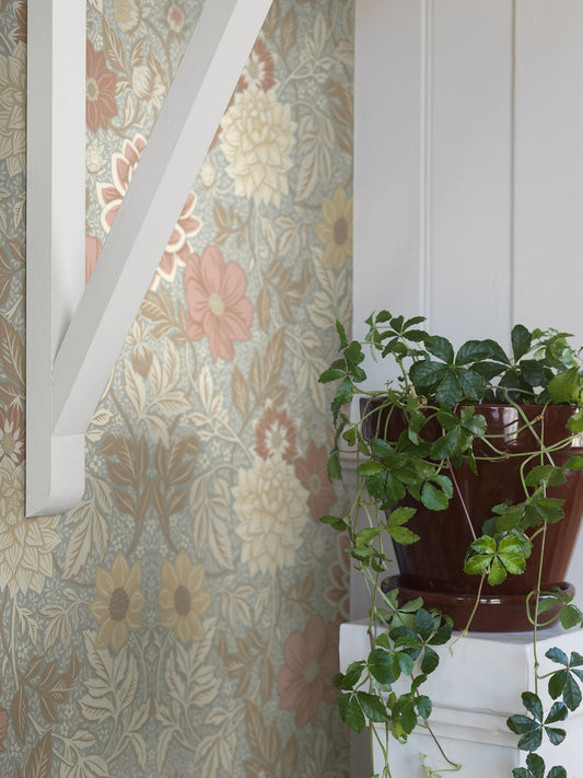 Borastapeter Wallpaper - Dahlia Garden 7692 - Pink Pastels