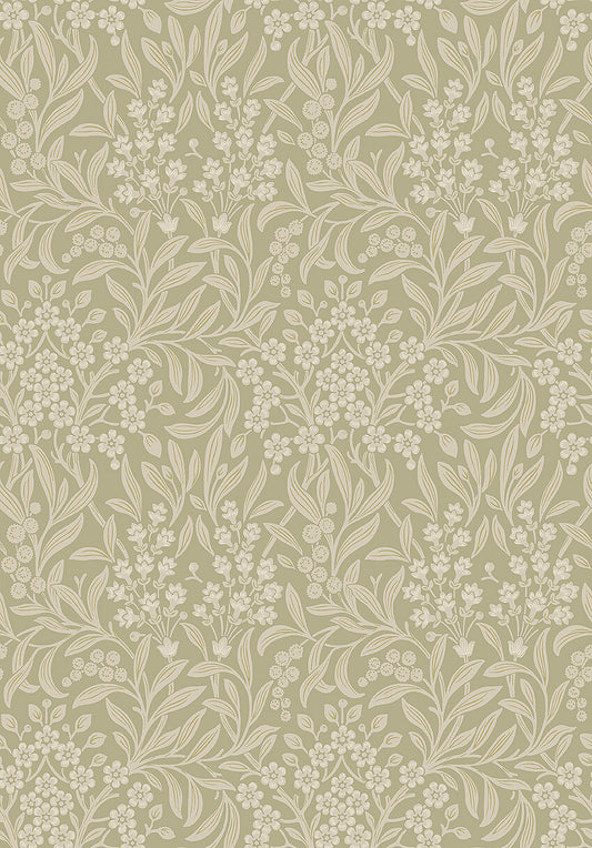 Borastapeter Behang - Kryddhyllan - Groen Beige