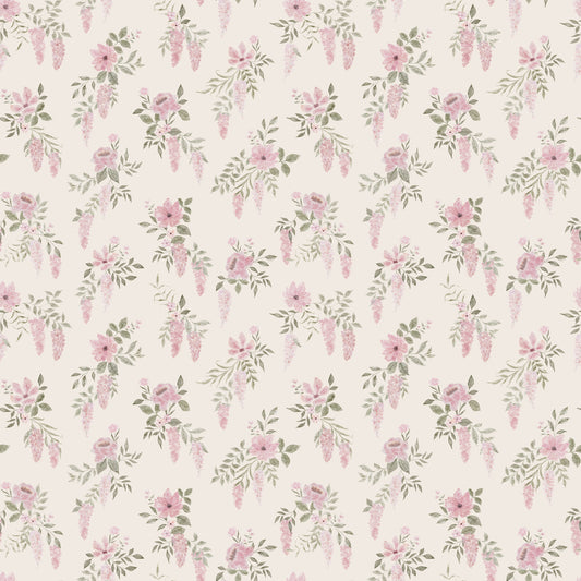 Summer Gray Tapete - Thirza - Pink