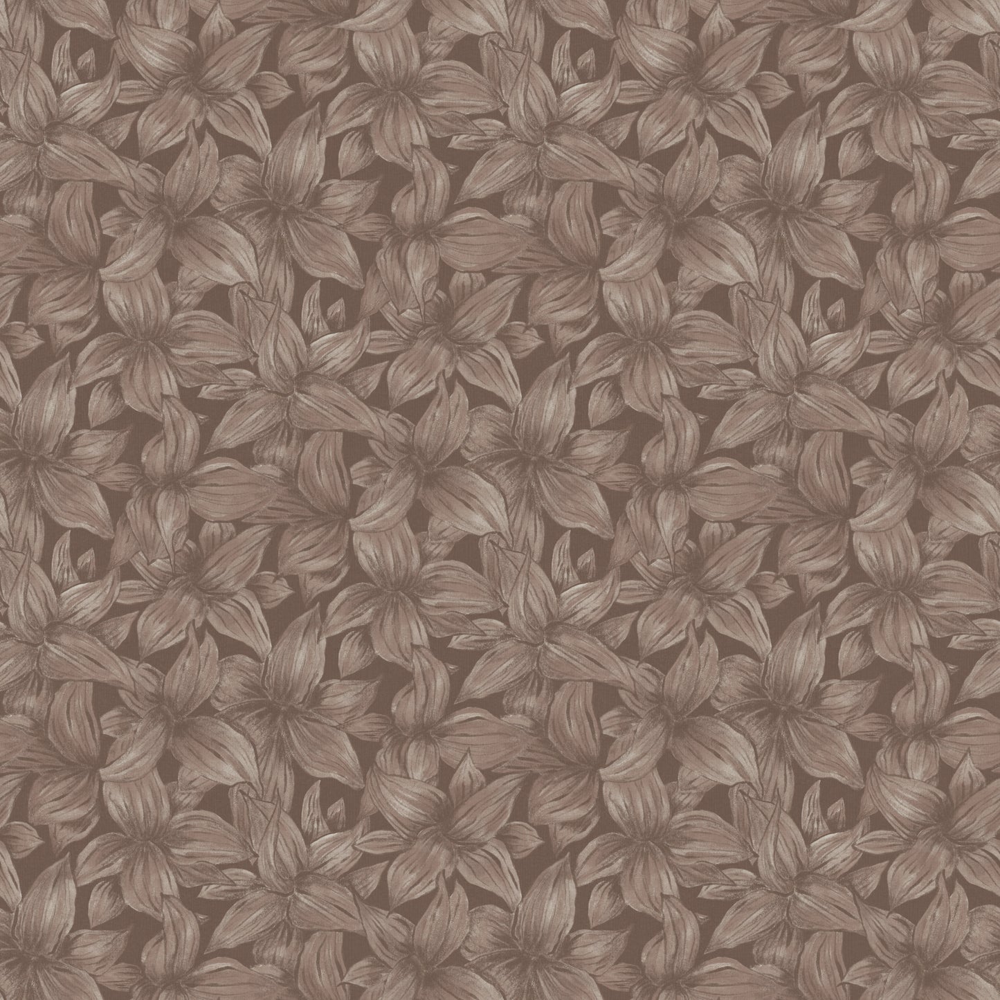 Summer Gray Wallpaper - Folia - Clay Red