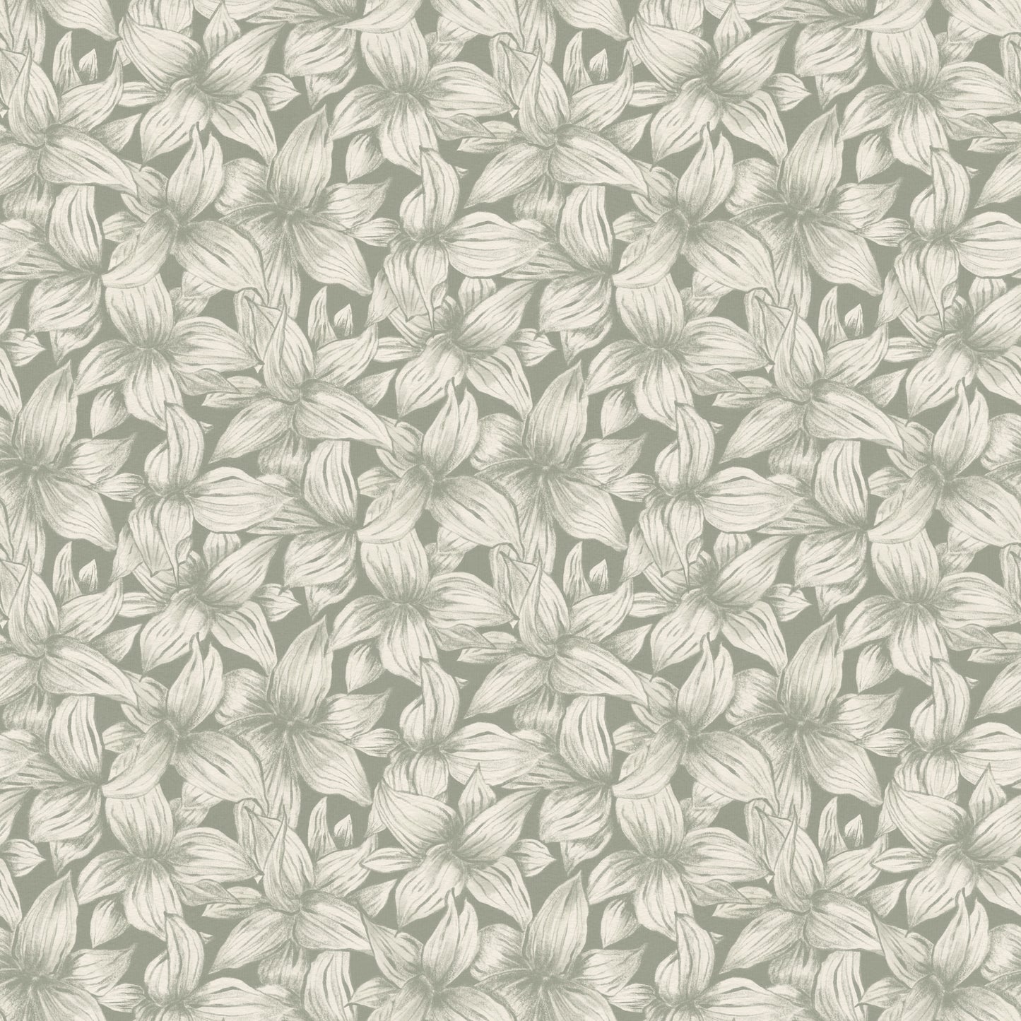 Summer Gray Wallpaper - Folia - Lauren Green