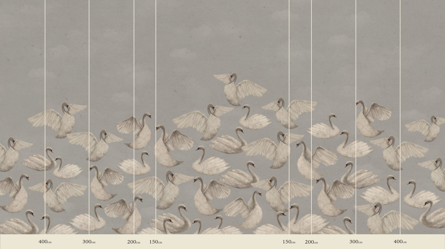 Night Swans - Gray