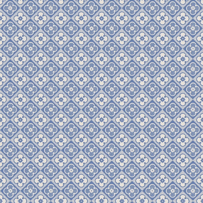 Sandberg Behang - Lyckan, Sapphire - S10150