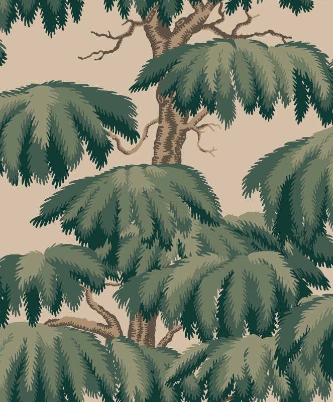 Sandberg Behang - Alba, Emerald - S10662