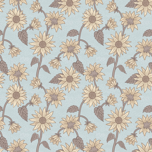 Summer Gray Wallpaper - Sunflowers - Sky