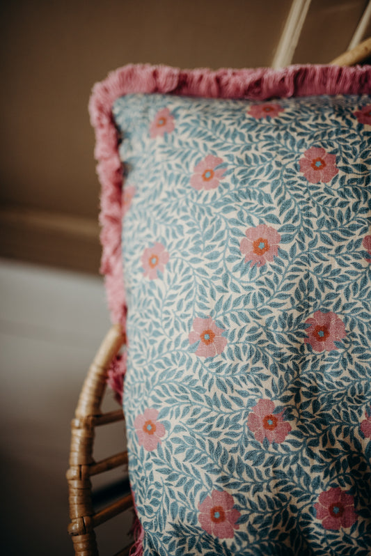 Leinenkissenbezug - Summer Gray - Kicki