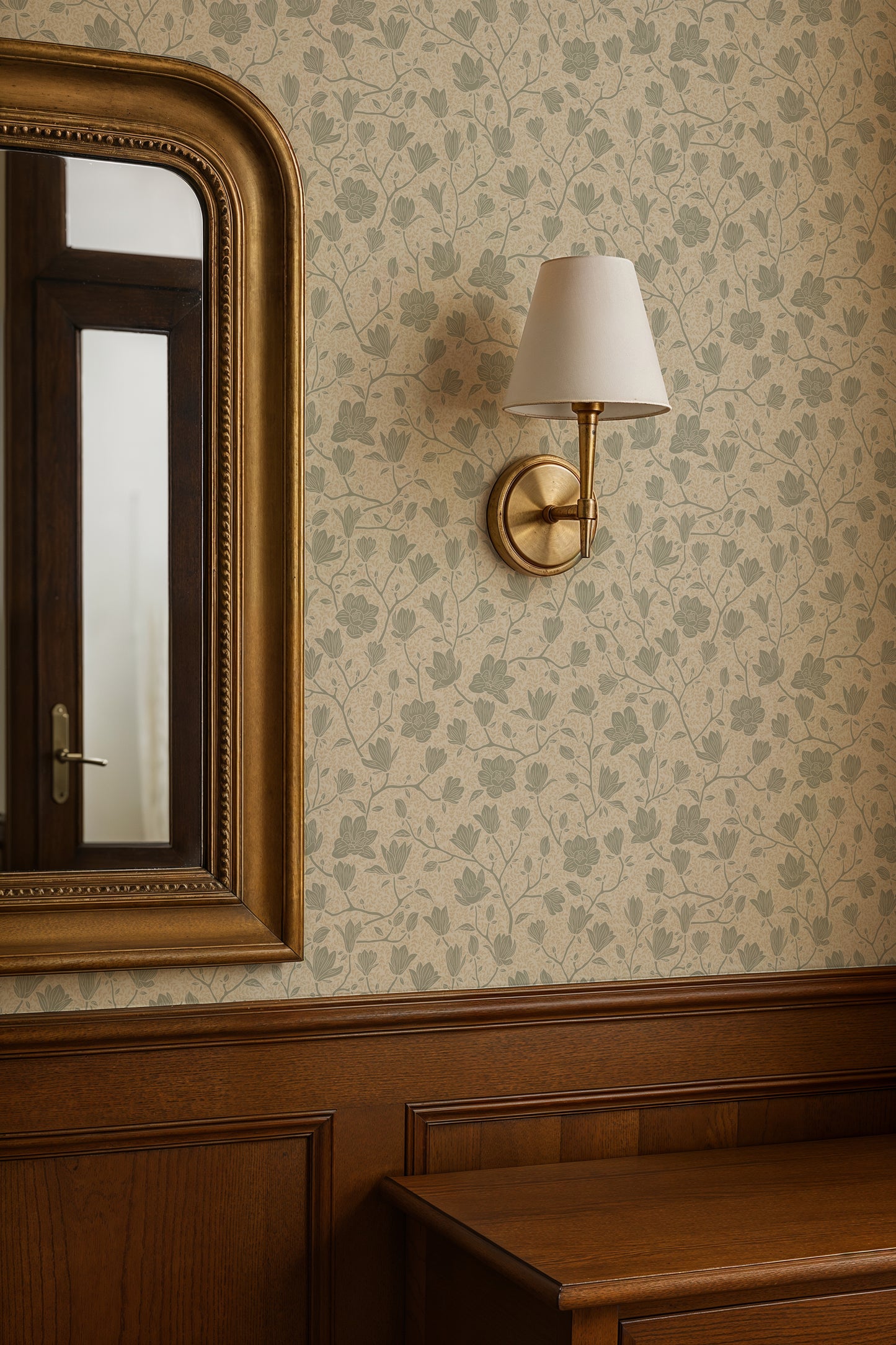 Summer Gray Wallpaper - Noah - Blue