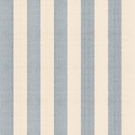Linen Stripes, Blue
