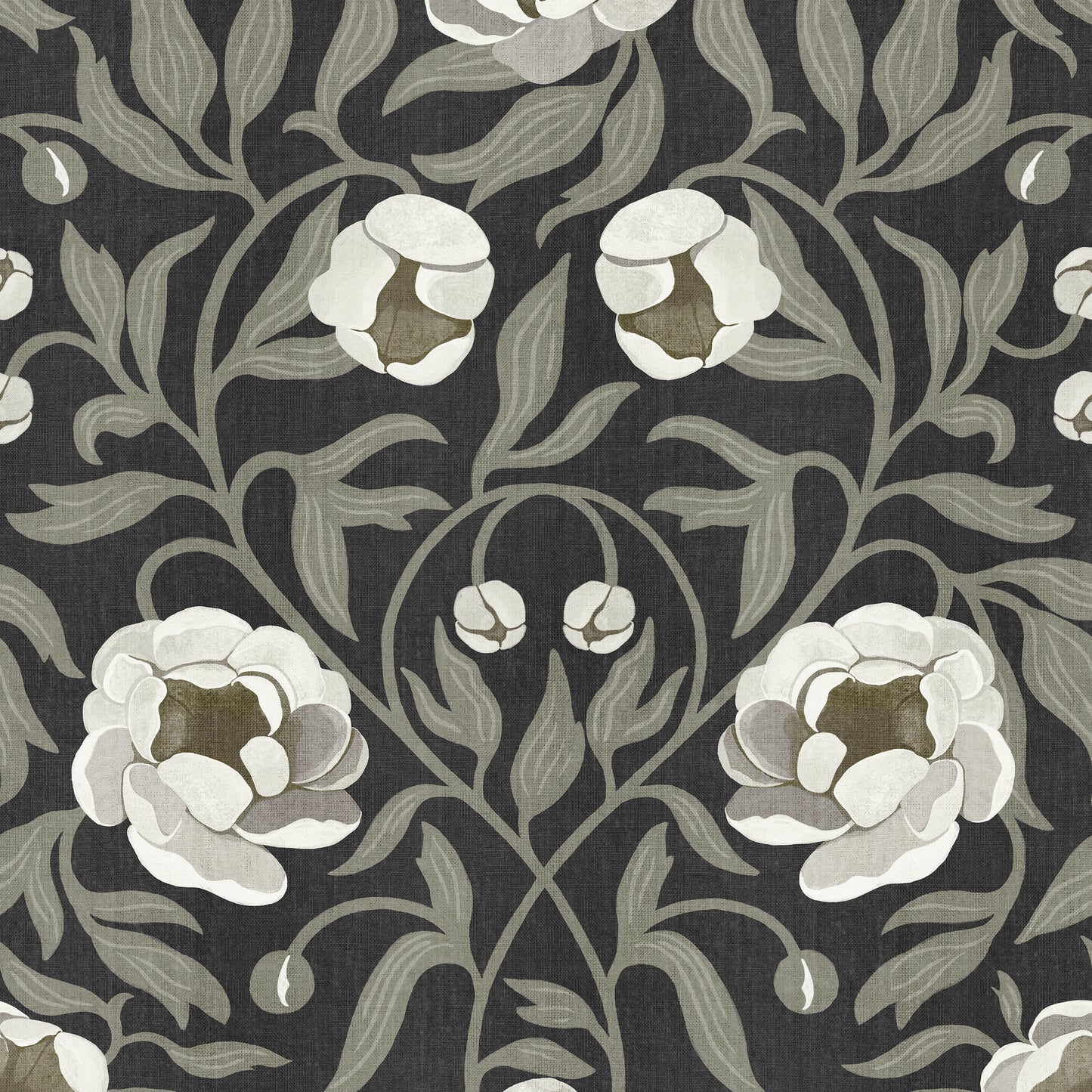 Peony - Charcoal