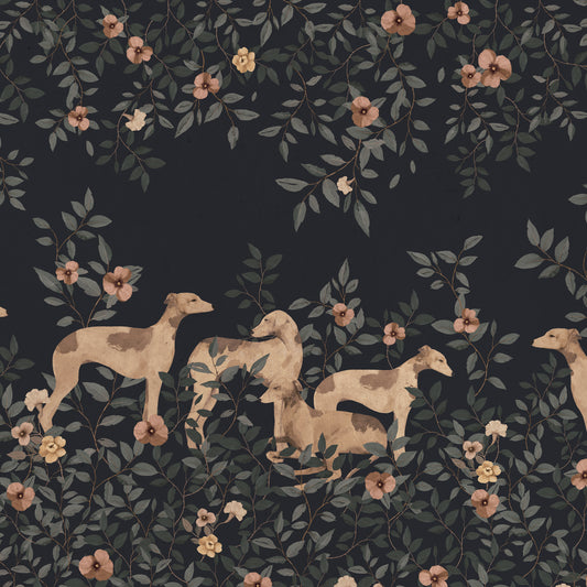 Quiet Meadow - Midnight Blue