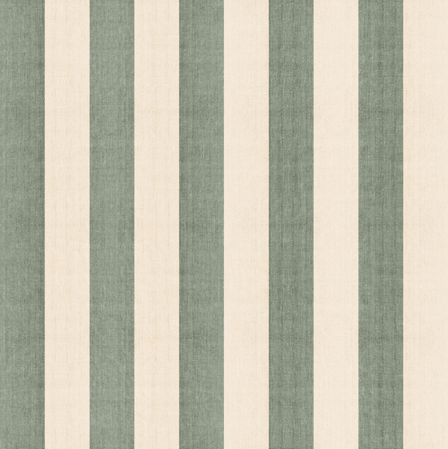 Linen Stripes, Green