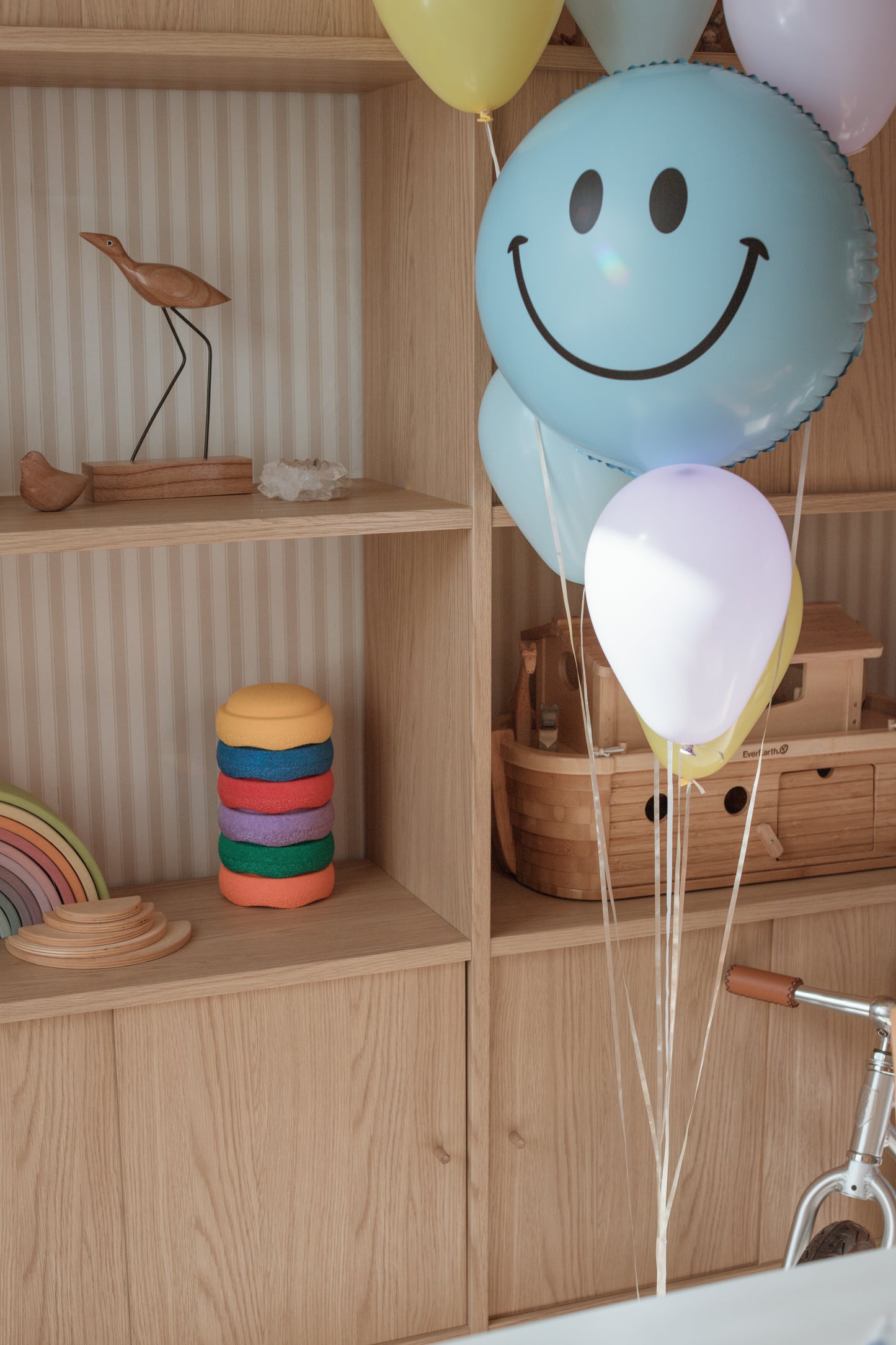 Behang Strepen - Frans - Beige