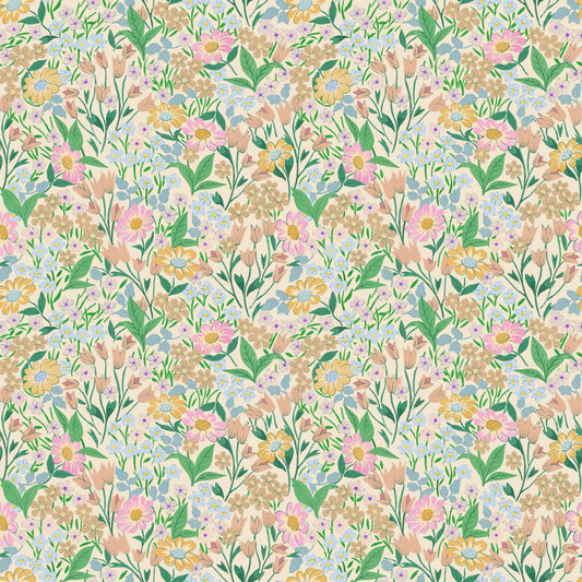 Summer Gray Wallpaper - Lola, Petit - Fern