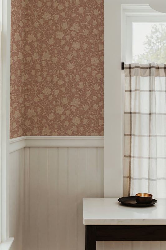 Summer Gray Tapete - Noah - Terrakotta