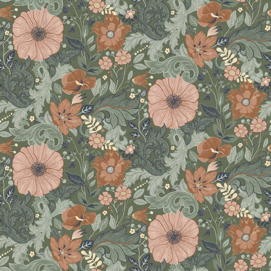 Midbec Wallpaper - Victor Garden - Green 13113