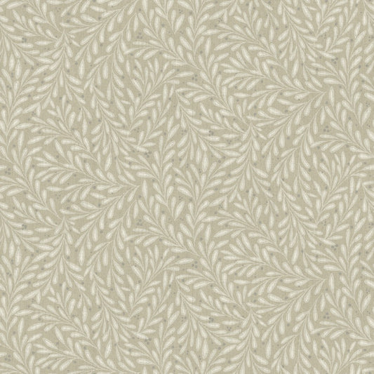 Midbec wallpaper - Small Leaf - Beige