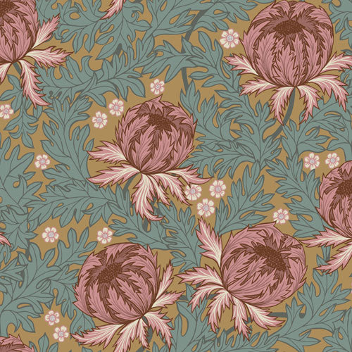 Midbec Wallpaper - Arthur - Apricot Orange