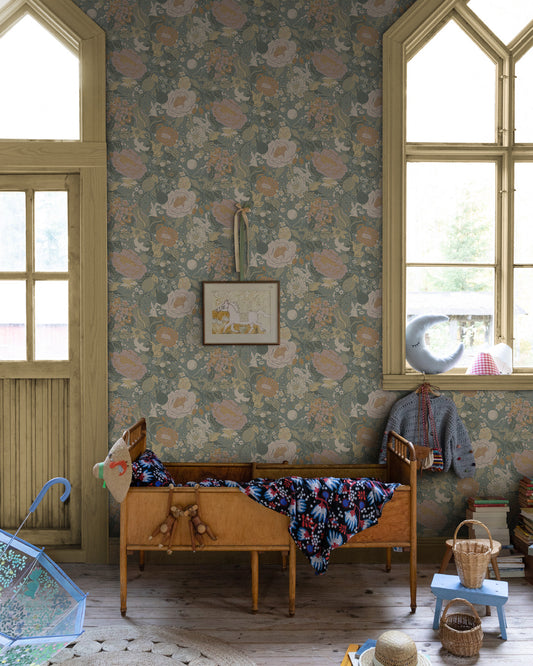 Midbec wallpaper - Växa 63016 - Grey