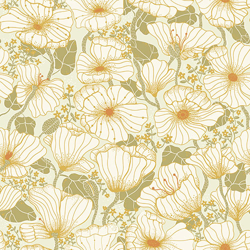 Midbec wallpaper  - Matilda 65111 - pale yellow