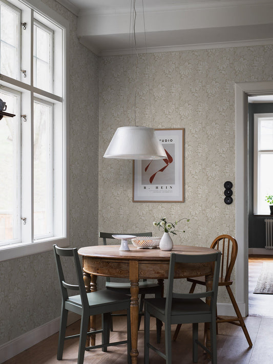 Borastapeter Wallpaper - Acanthus - Beige
