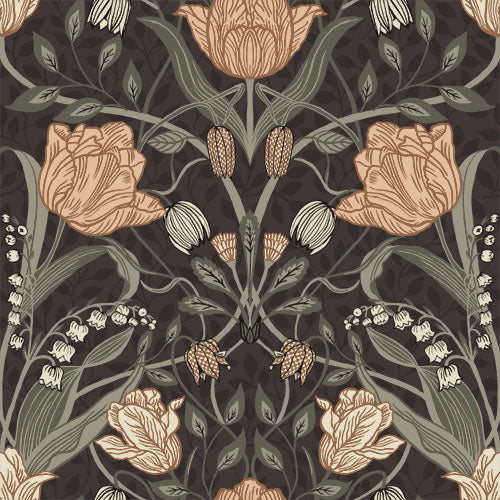 Midbec Wallpaper - Filippa 44107 - Brown