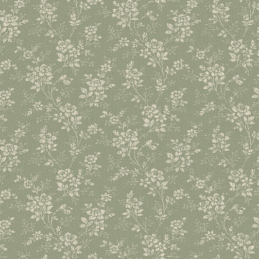 Borastapeter Wallpaper - Hip Rose 1182 - Green