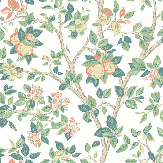 Borastapeter Wallpaper - Ingrid Marie Apple 7650 - White