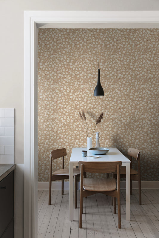 Borastapeter Tapete - Liv 7430 - Terrakotta & Beige
