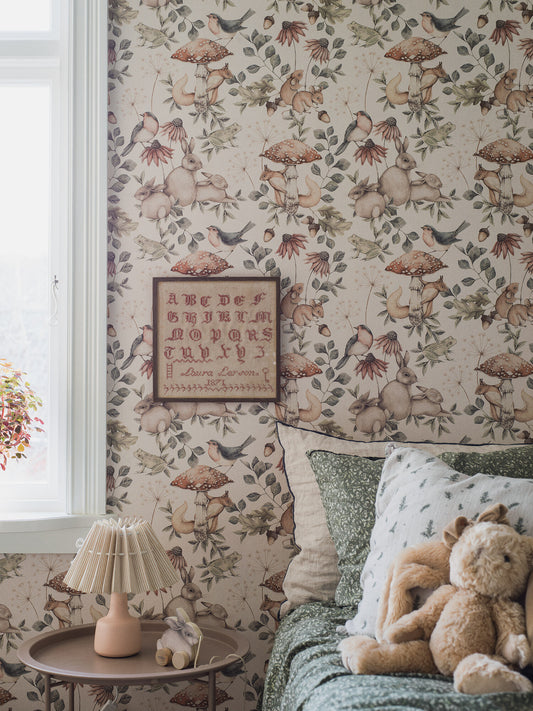 Borastapeter Wallpaper - Minou - Cream