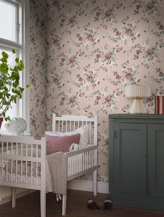 Borastapeter Wallpaper - Nomi Pink