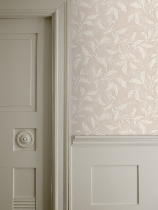 Borastapeter Wallpaper - Rosewood night - Cream