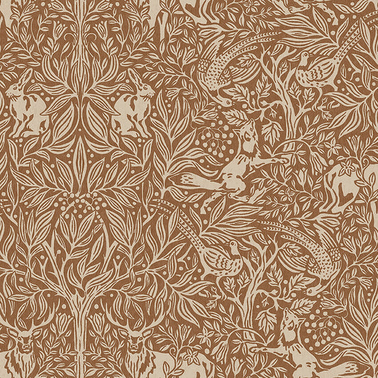 Borastapeter Wallpaper - Under the Elder Tree 2045 - Brown