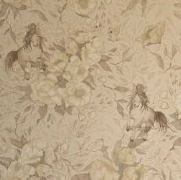 Ponies for Hollie - Pale Yellow (Sample)