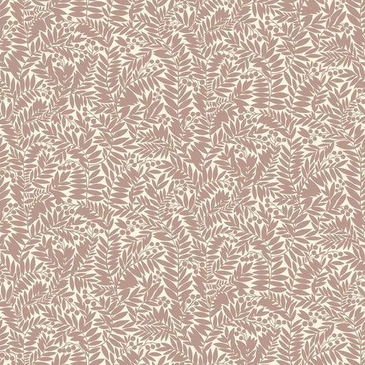 Summer Gray Wallpaper - Florence - Brown