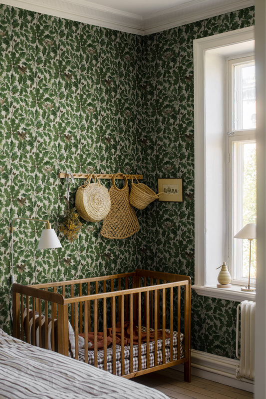 Borastapeter Wallpaper - In the oak - Beige