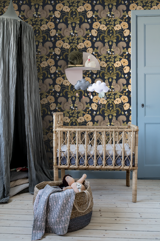 Midbec Wallpaper - Kurre 44123 - yellow flowers