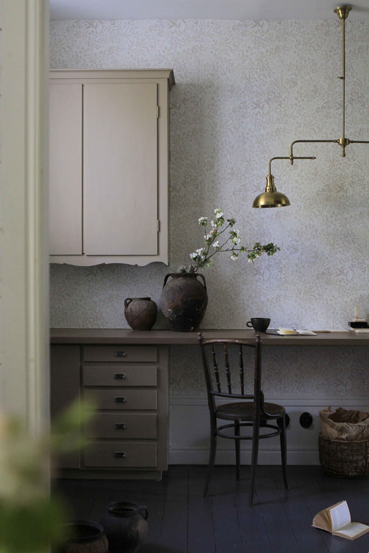 Borastapeter Behang - Nocturne 7269 - Wit